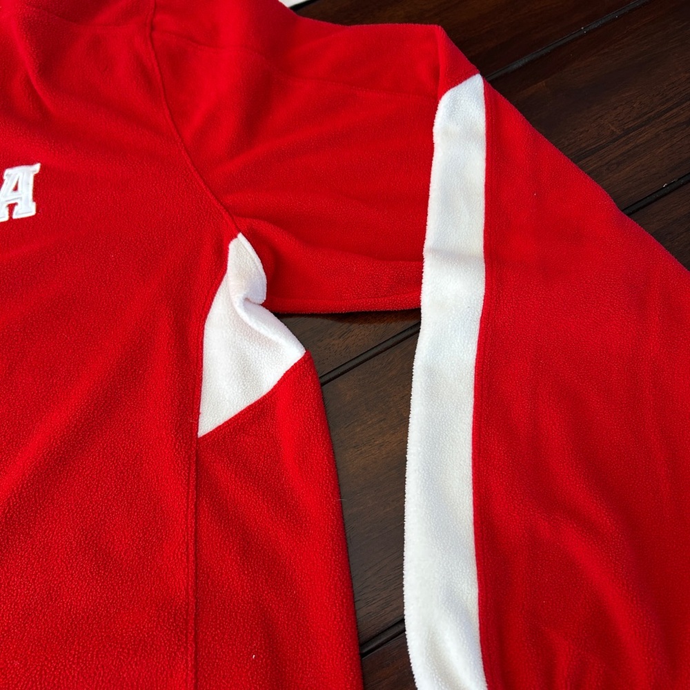 Nebraska Adidas Fleece Crewneck - Picture 4 of 8